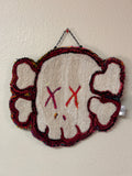 Murakami skull rug