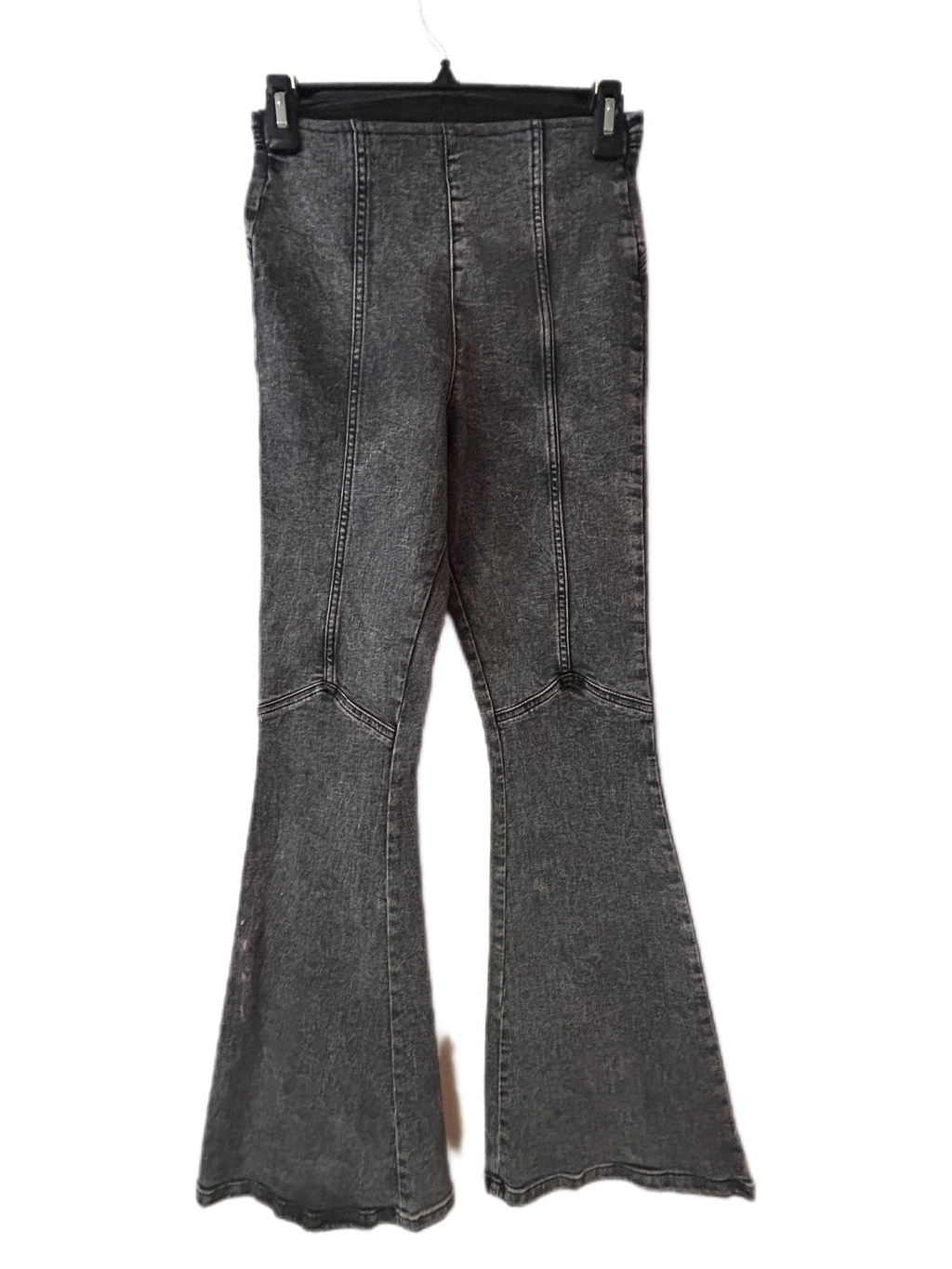 Upcycled bell bottom girl pants
