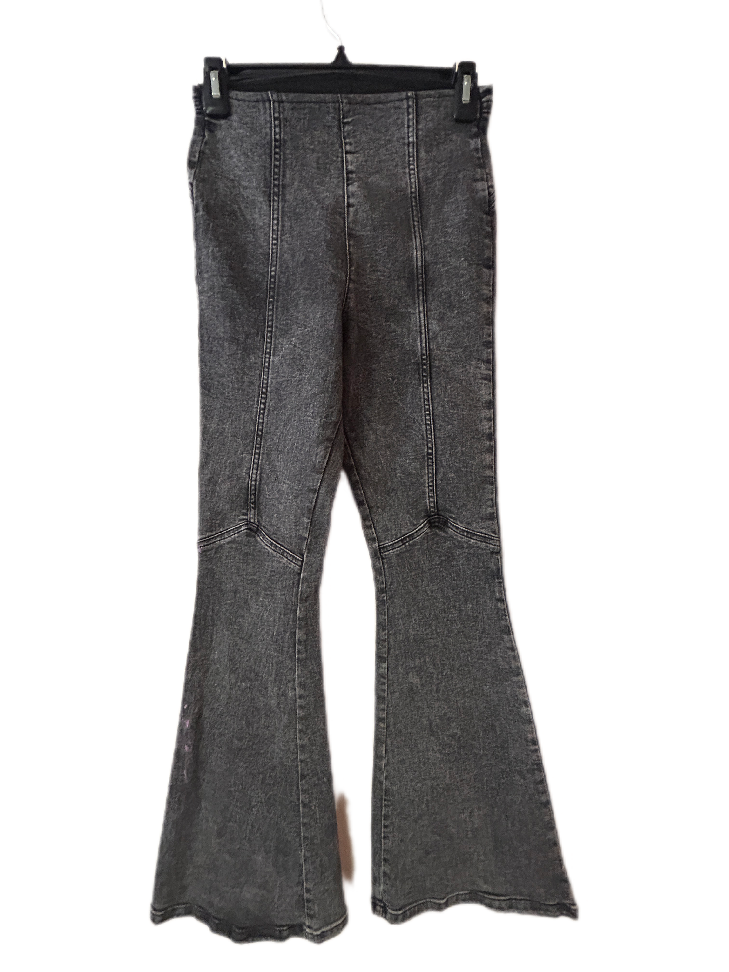 Upcycled bell bottom girl pants