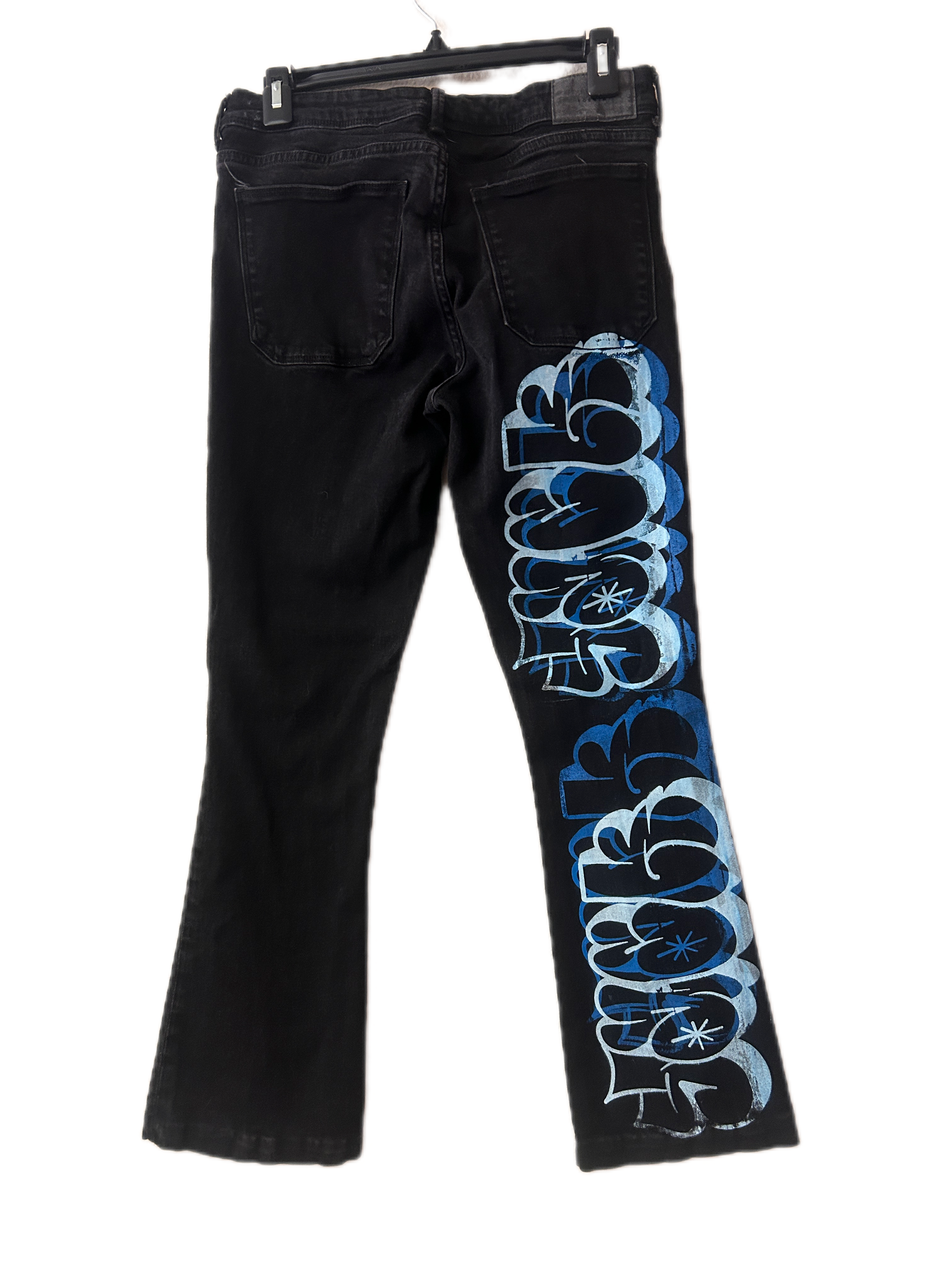 Woman’s Upcycled pants.
