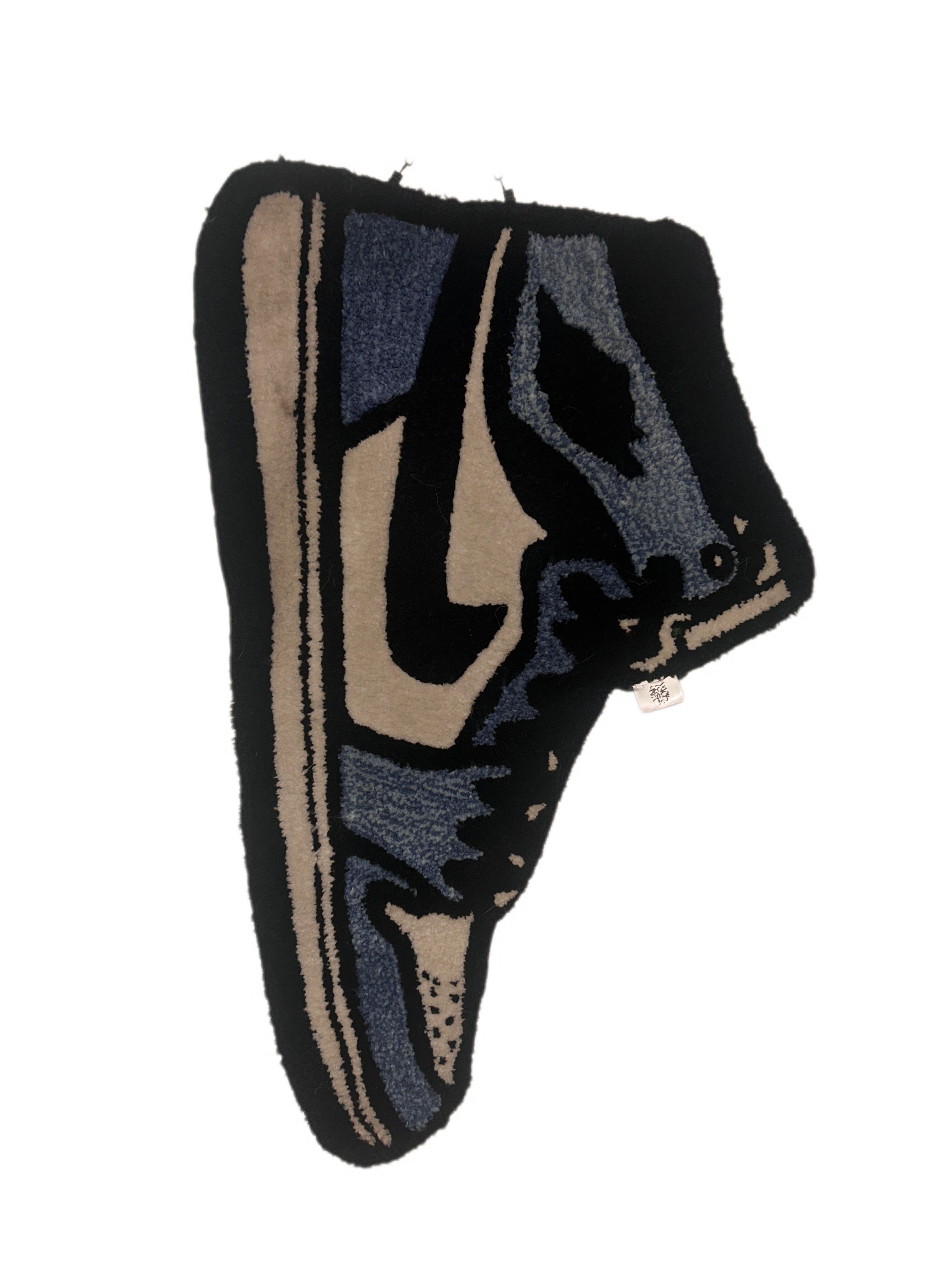 Large Tufted Nike Shoe Rug