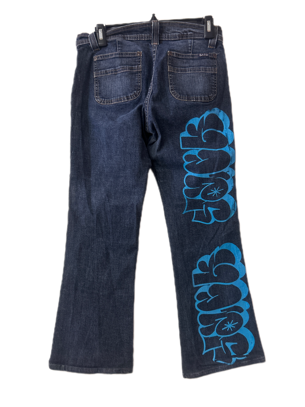 Woman’s Upcycled pants.