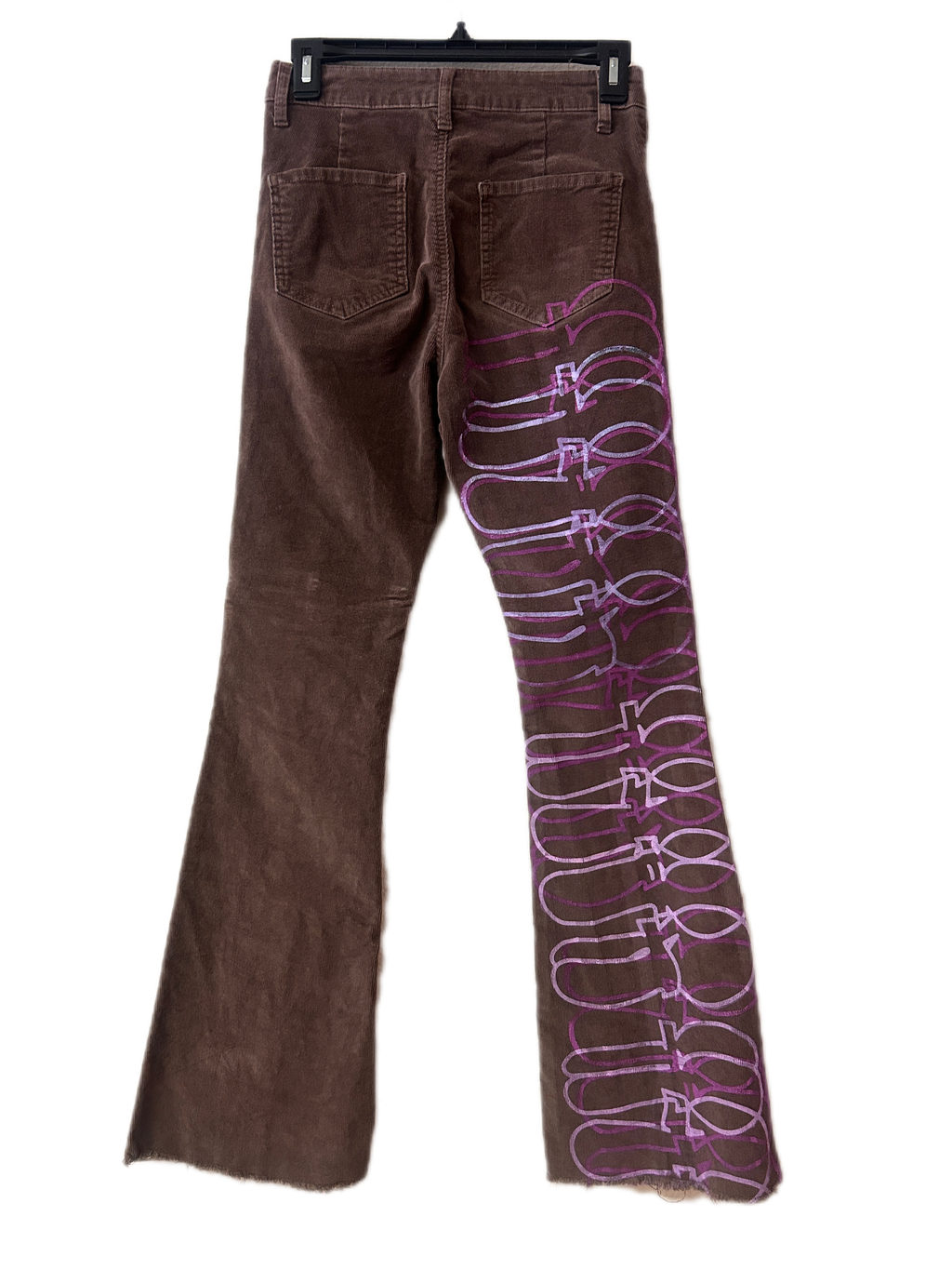 Woman’s Upcycled pants.