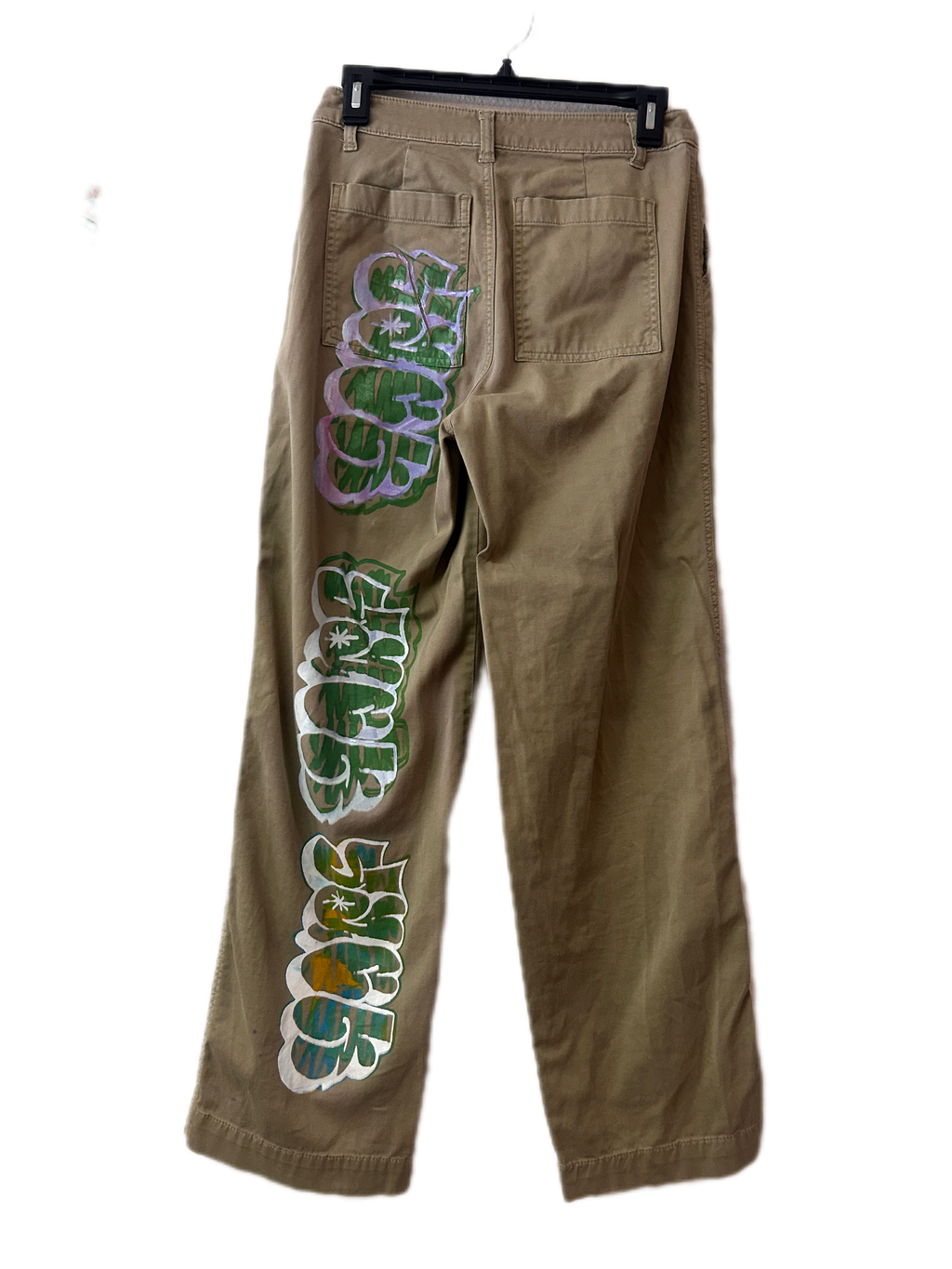 Woman’s Upcycled pants.