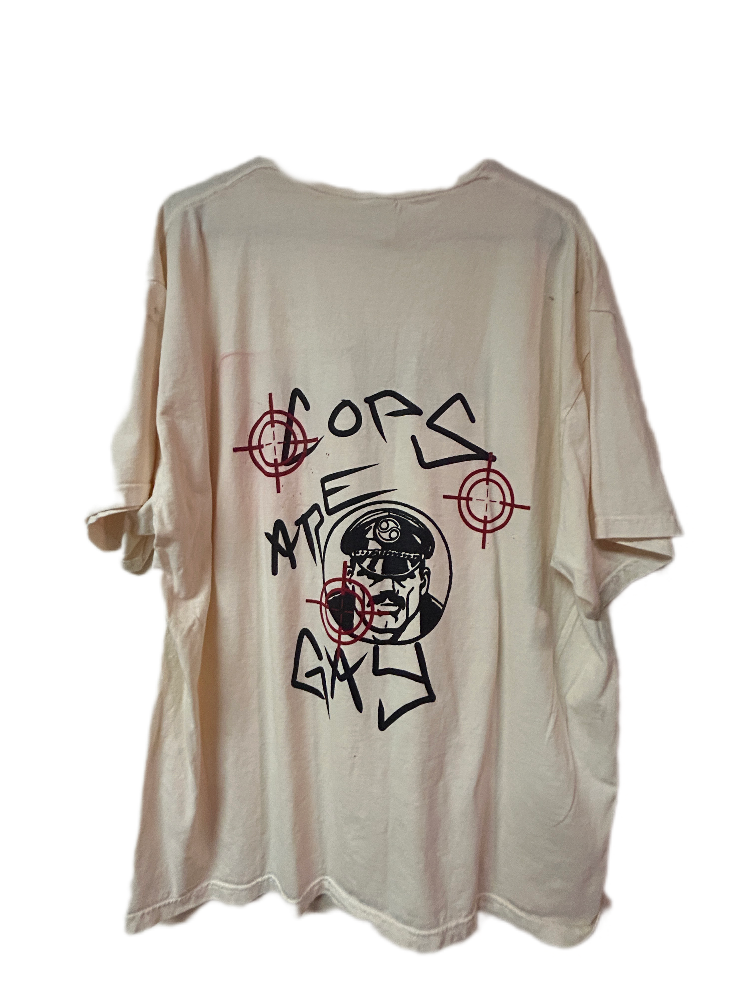 Cops are Gay (Cream Shirt)