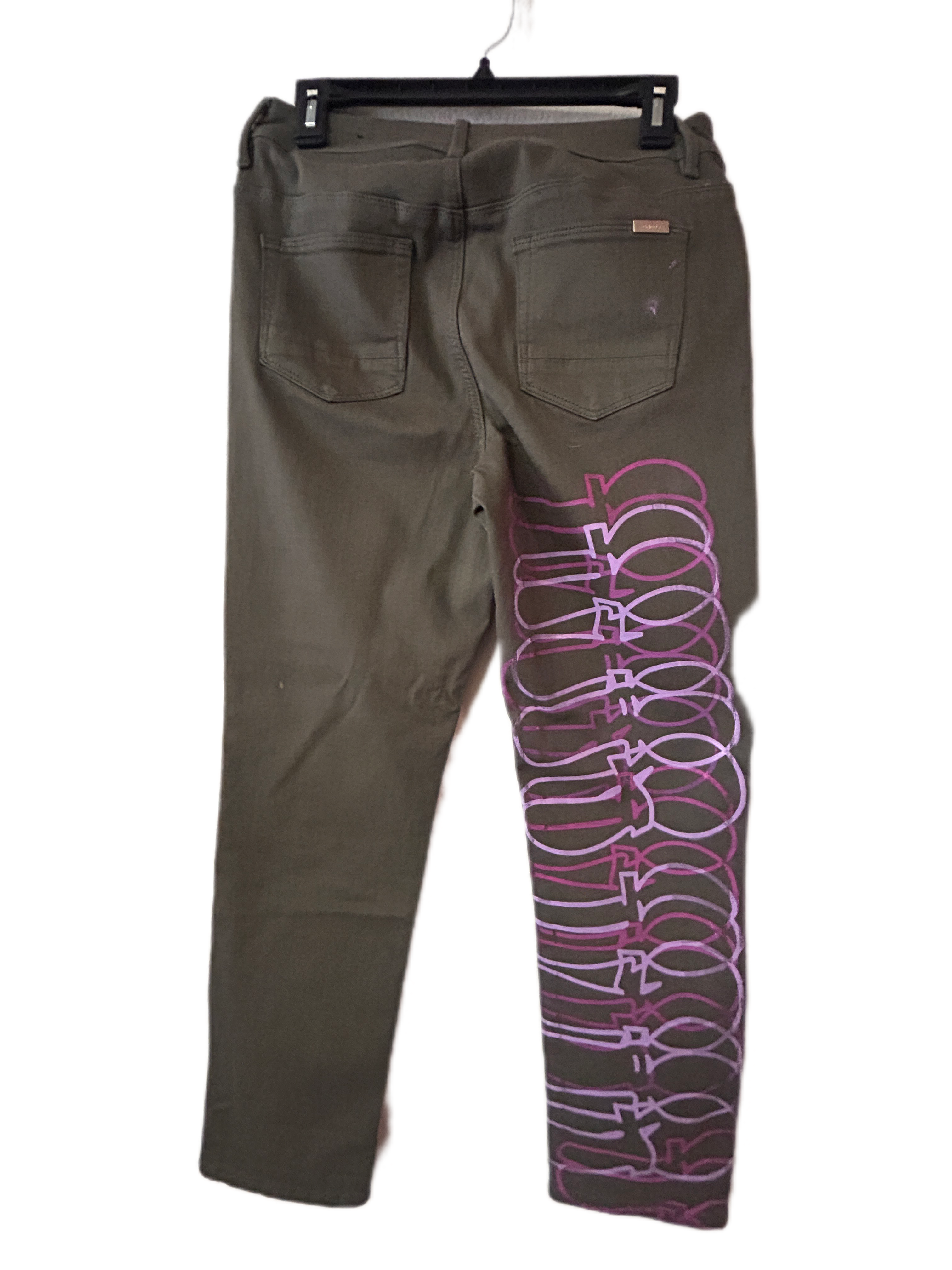 Upcycled female pants