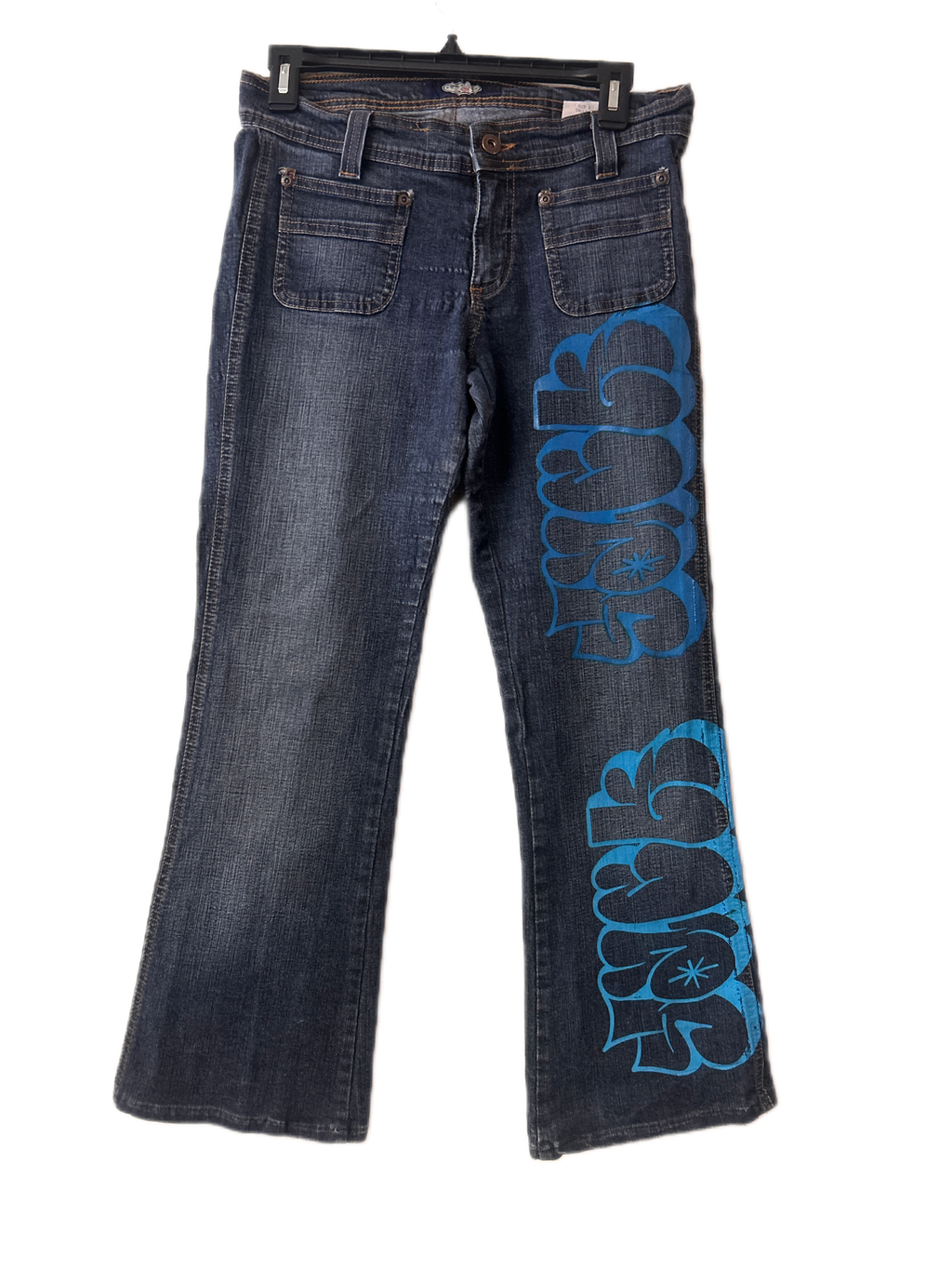 Woman’s Upcycled pants.