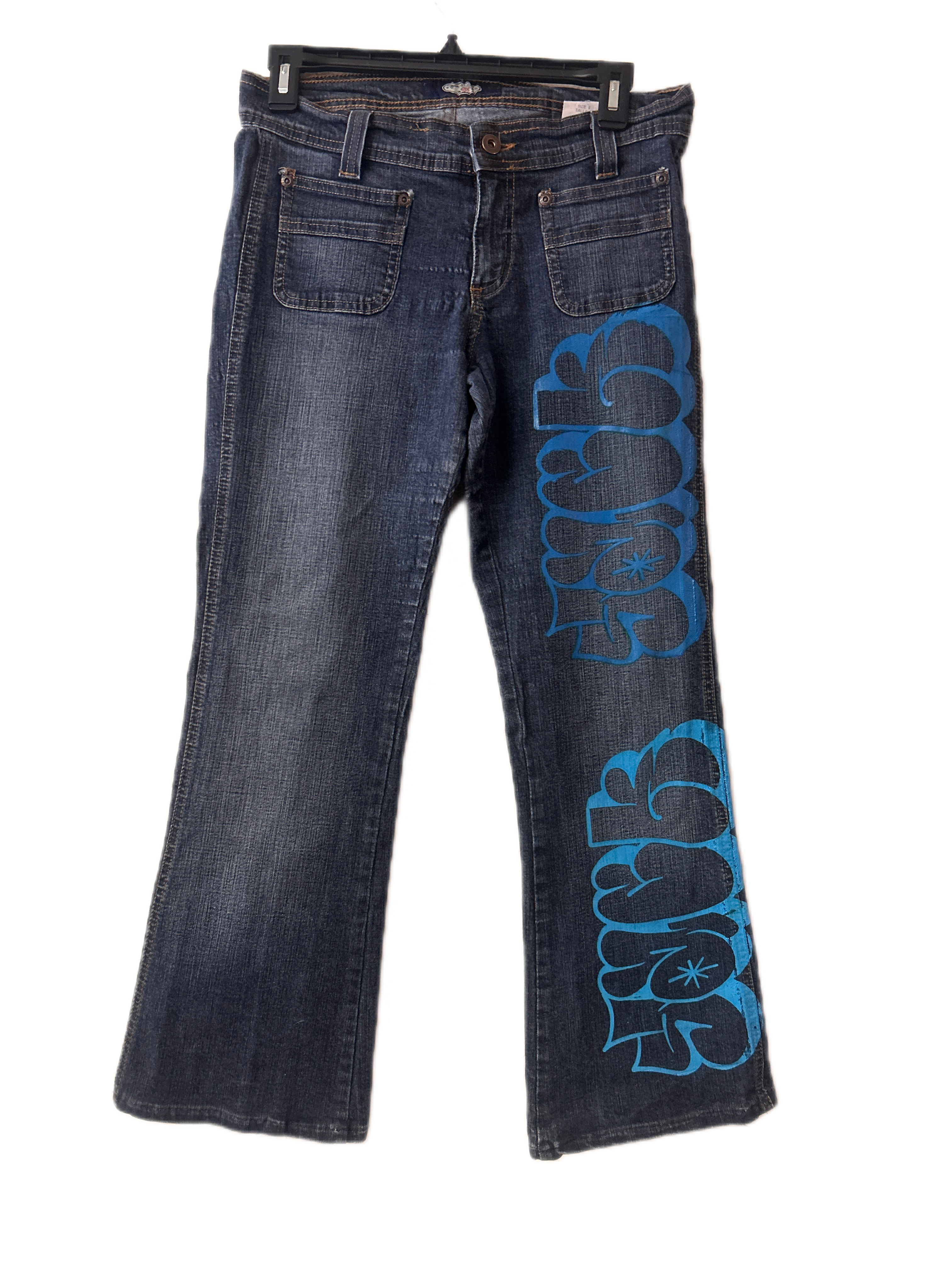 Woman’s Upcycled pants.
