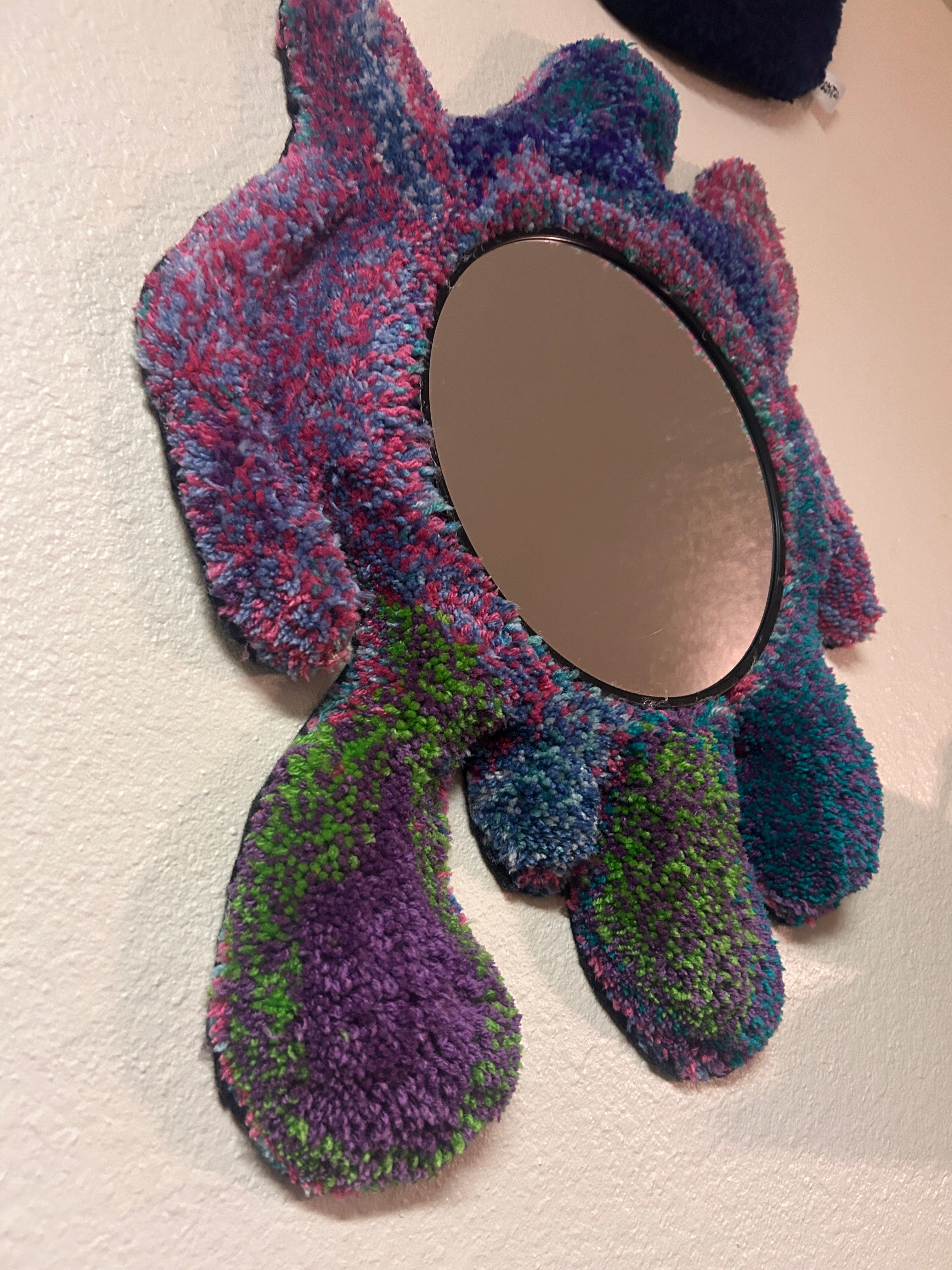 Drippy Rug Mirror