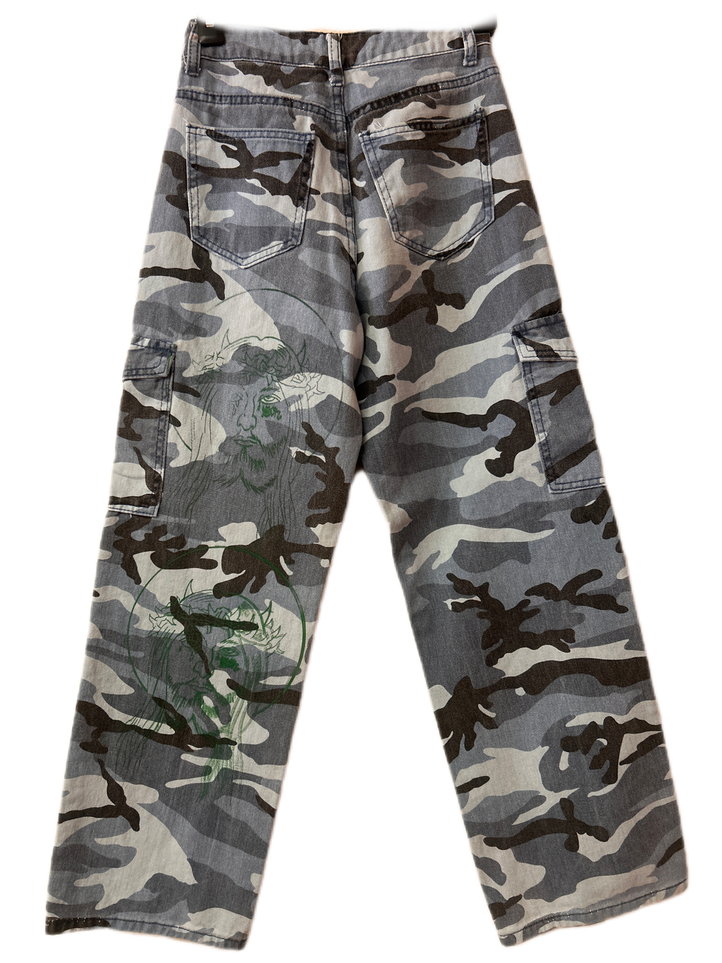 Woman’s Upcycled pants.