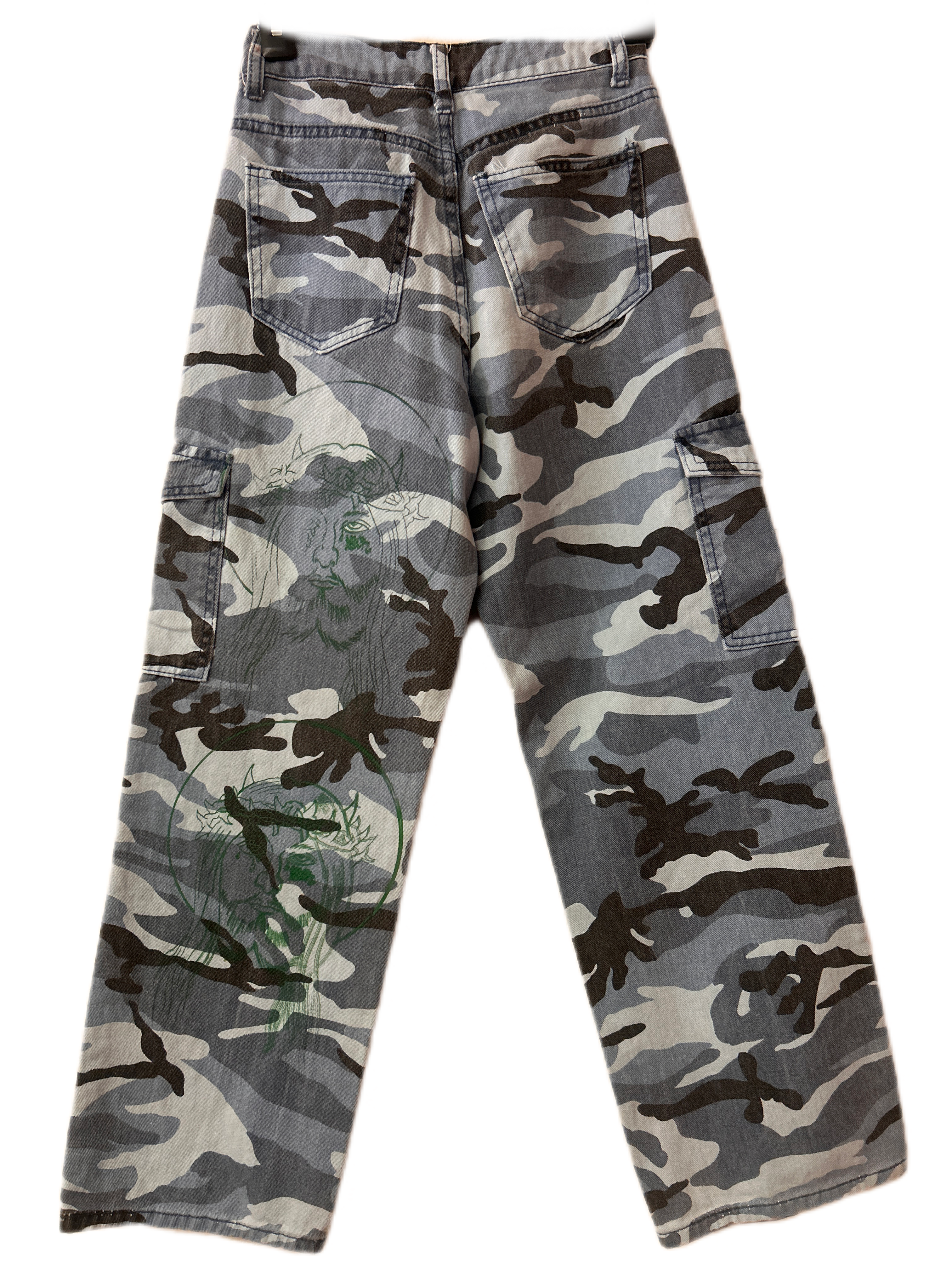 Woman’s Upcycled pants.