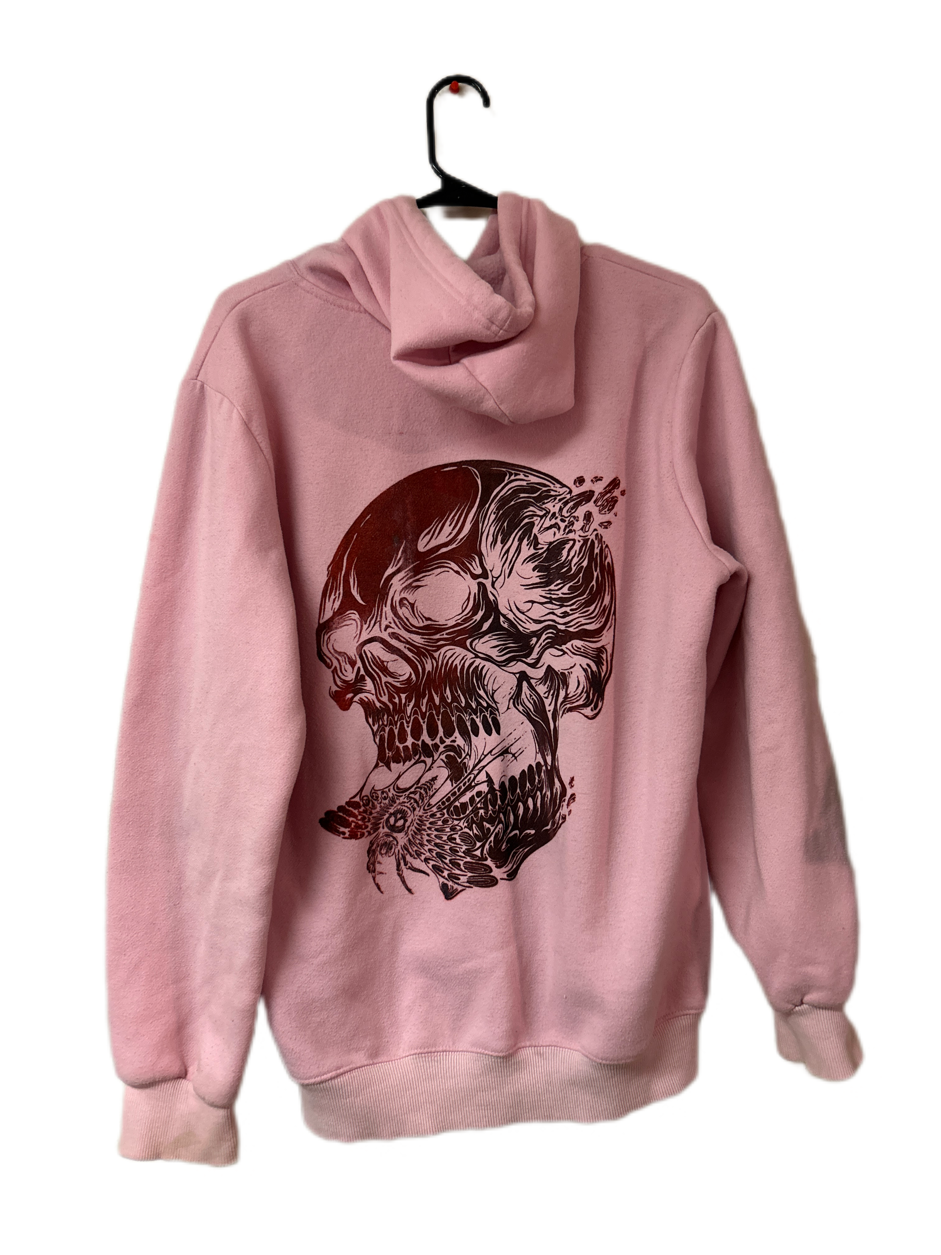 Pink hoodie