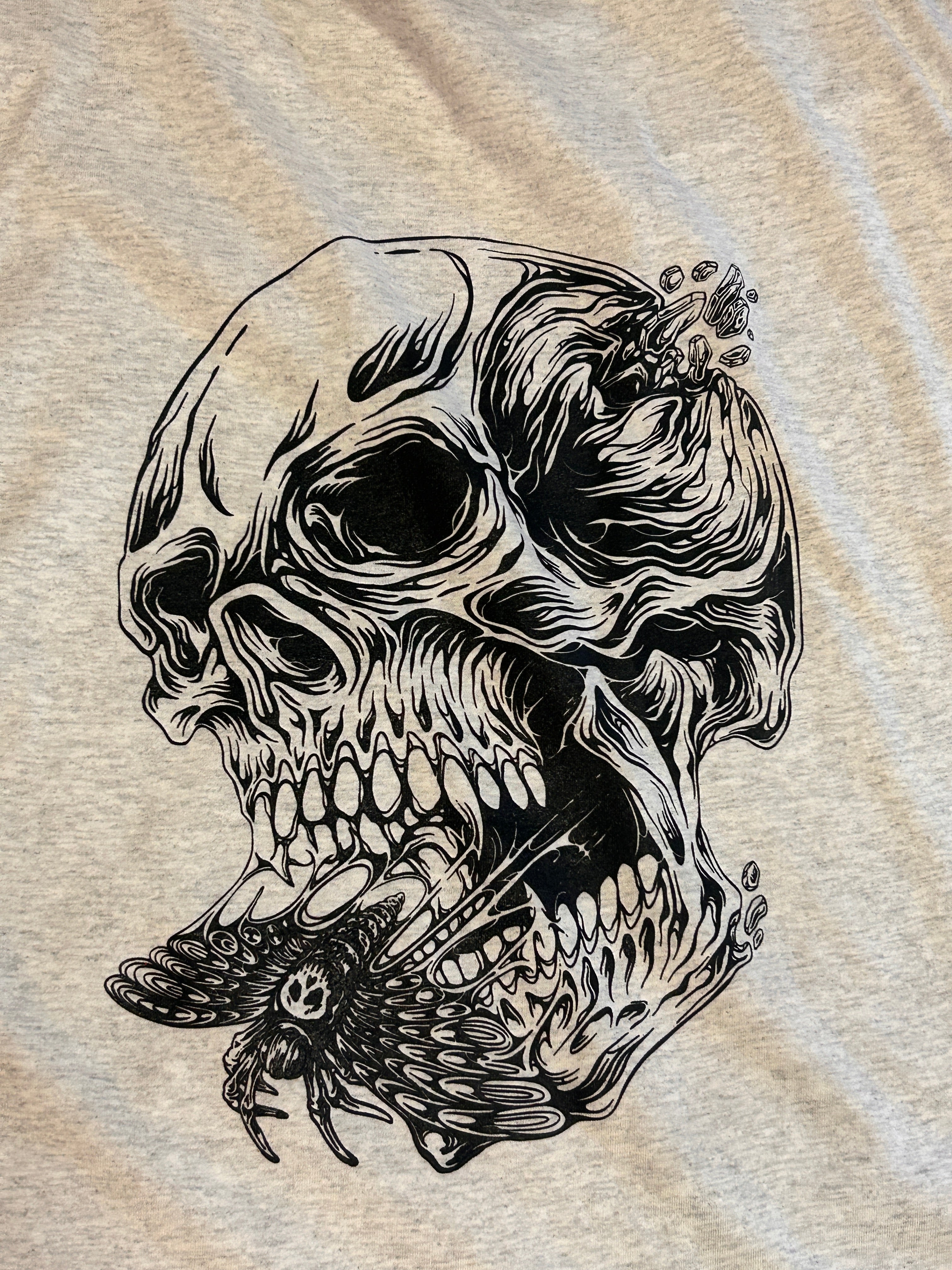 Death Moth Light Grey Shirt