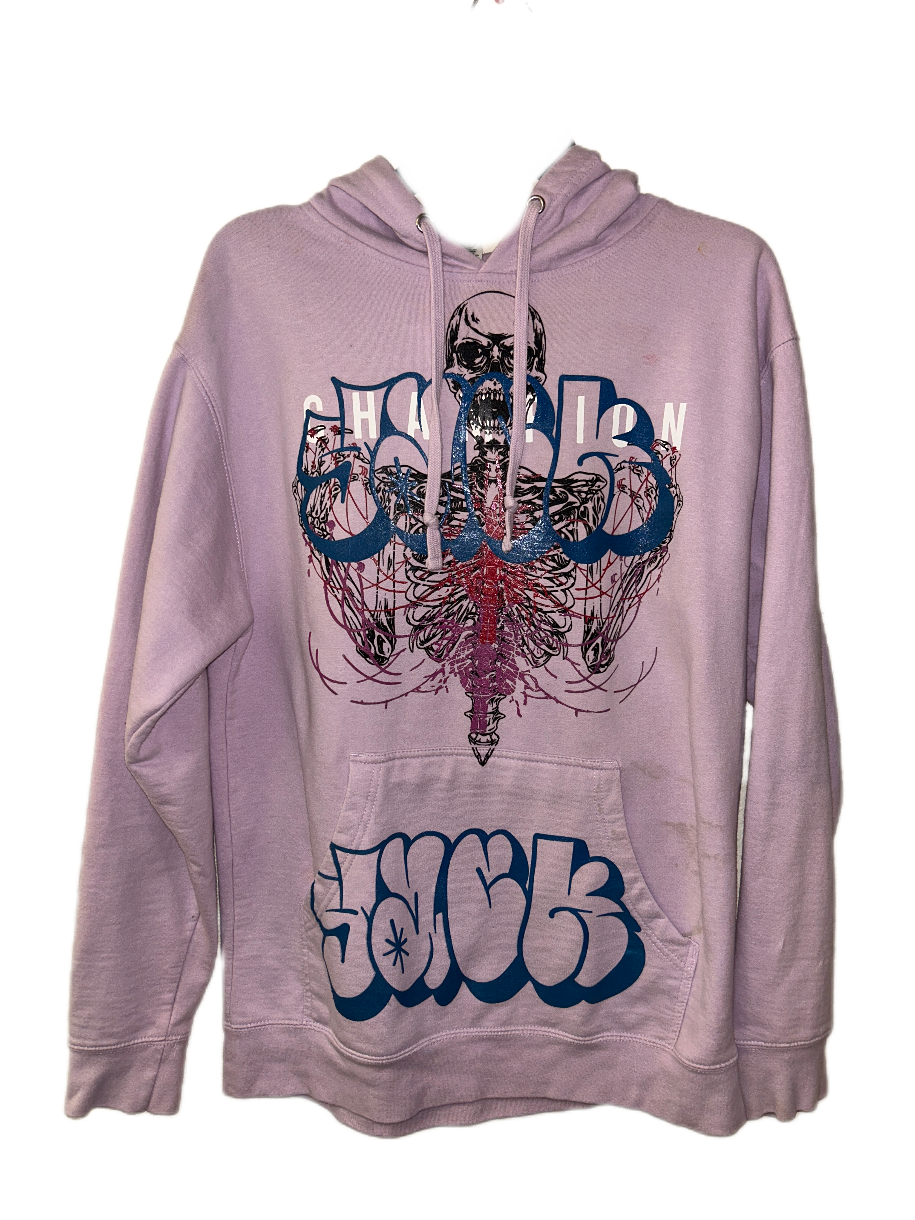 Pink hoodie
