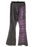 Upcycled bell bottom girl pants