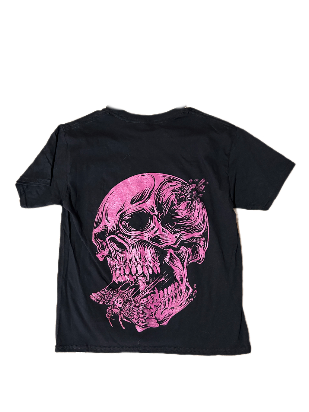Throwie Death skull crop top