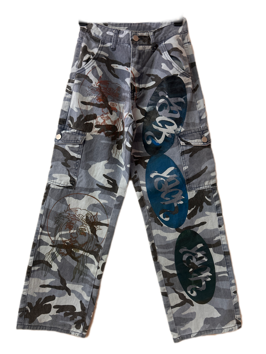 Woman’s Upcycled pants.