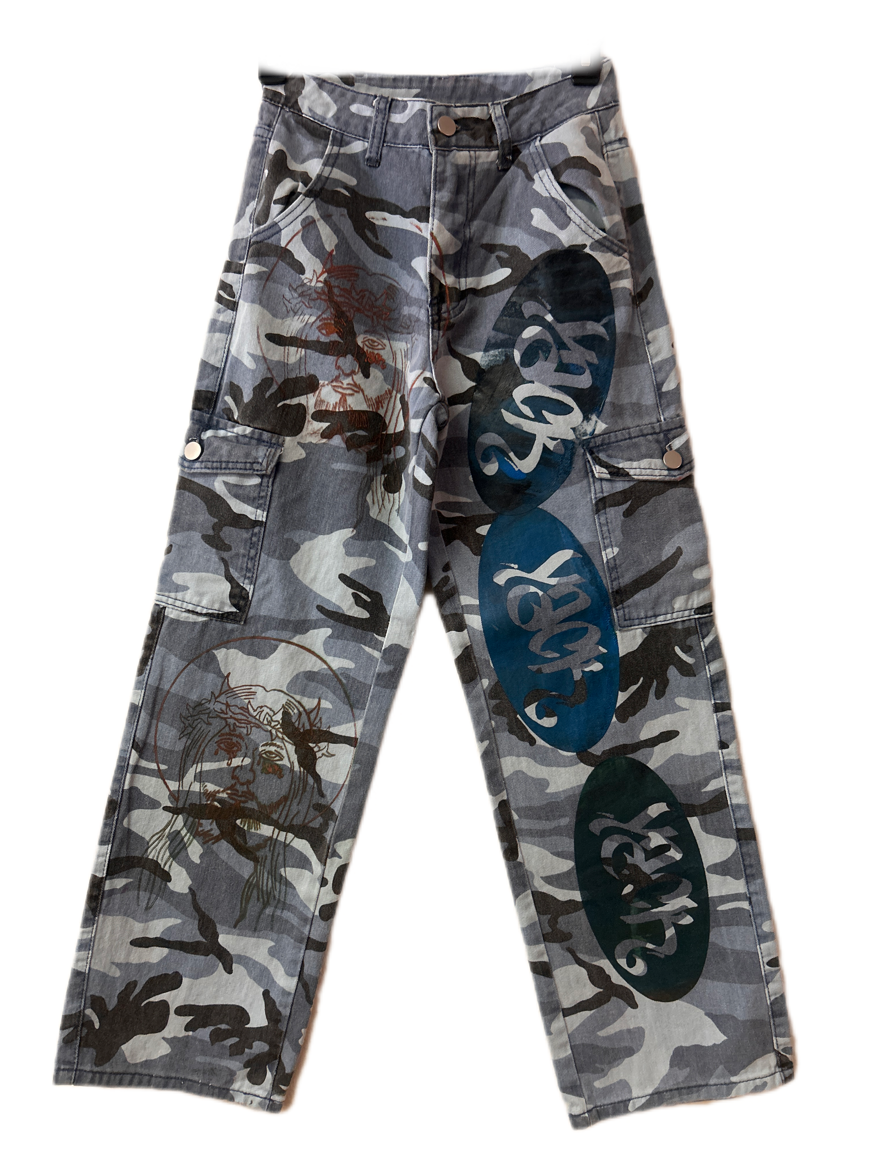 Woman’s Upcycled pants.