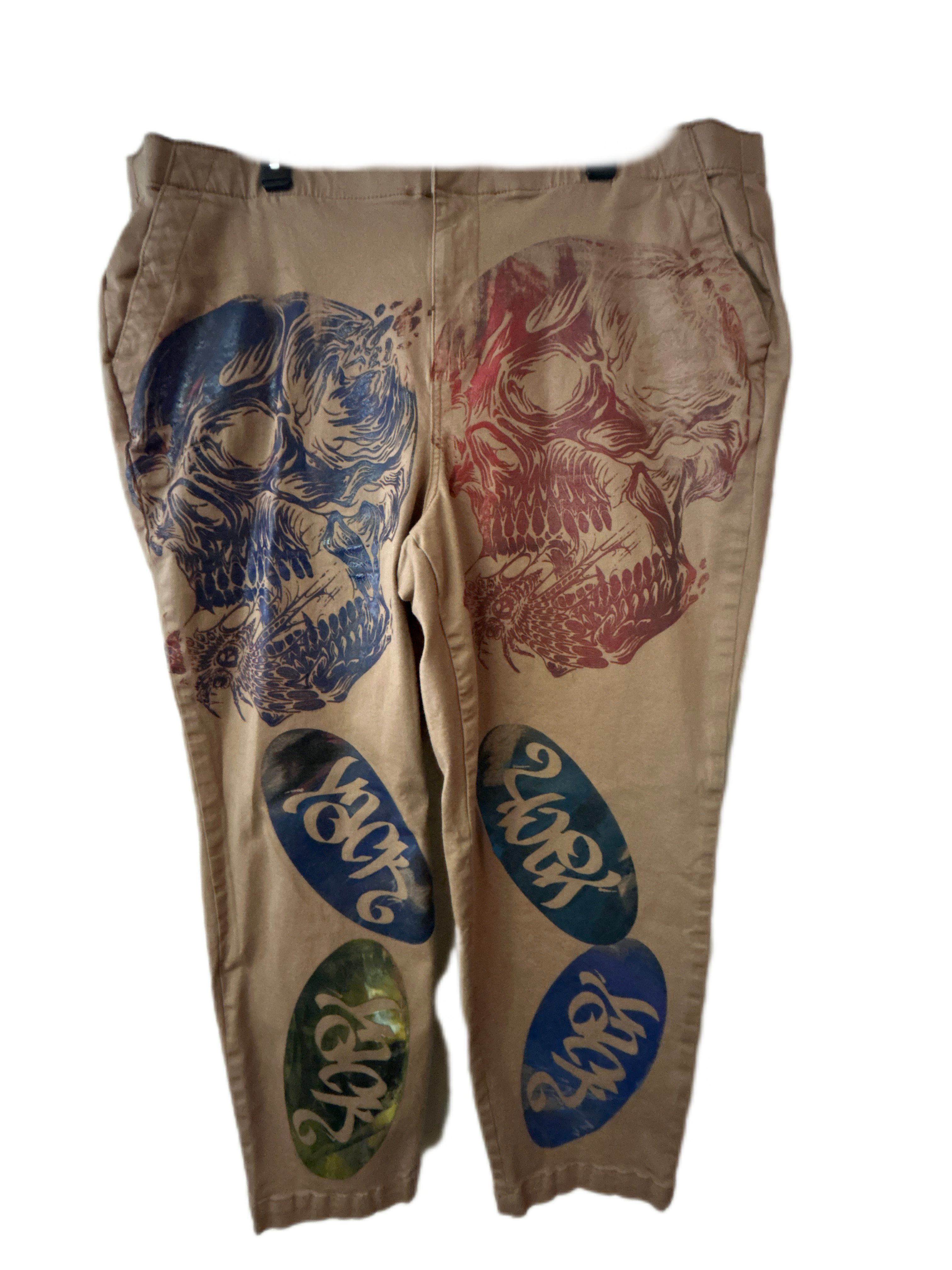 Upcycled female pants