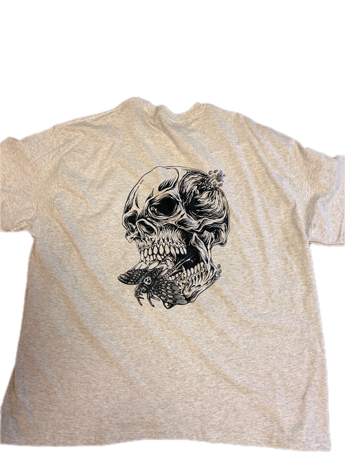 Death Moth Light Grey Shirt